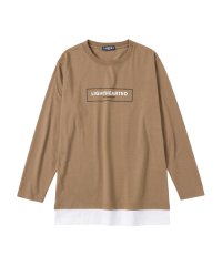 MAC HOUSE(kid's)/T－GRAPHICS ティーグラフィックス フェイクレイヤードロングスリーブTシャツ EJ225－KB217/504863560