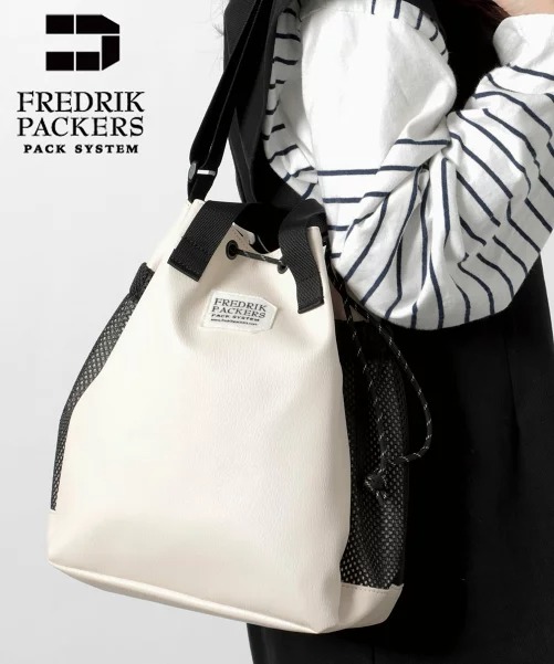 FREDRIK PACKERS フェイクレザートートorバッグ