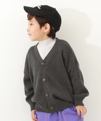 devirock/洗える ビッグシルエット コットンニットカーディガン 子供服 キッズ 男の子 女の子 トップス カーディガン 綿100%/504864955