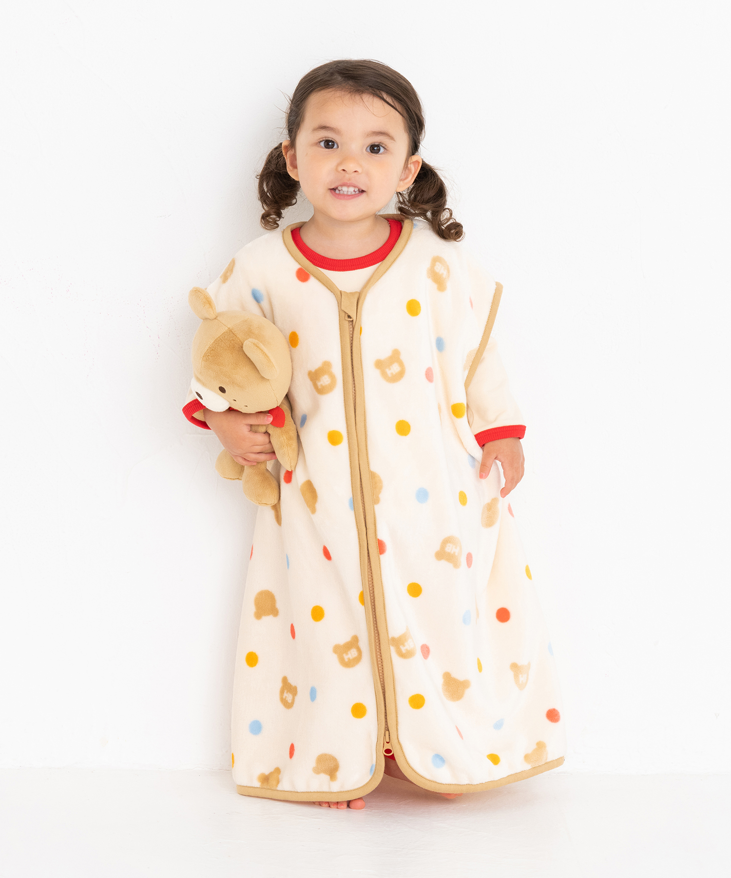 ミキハウス ホットビスケッツ 総柄セットアップ ミキハウス ホットビスケッツ 総柄セットアップ