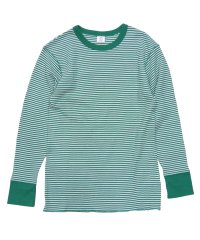 JEMORGAN/ジェーイーモーガン JEMORGAN ワッフルボーダークルーネック長袖パックTシャツ サーマルborder PACK TEE/504857774