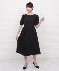 Lace Ladies/バックリボンロングフレアワンピース/504864229