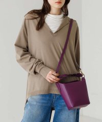 LOWELL Things/【GISELe掲載】Macheri/レザーBOX型ハンドショルダーBAG/504868754