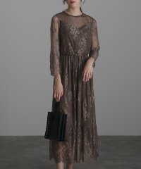 PourVous/プールヴー PourVous ミモレ丈&袖ありフォーマルカシュクールセレモニー結婚式パーティードレス ワンピース 20代 30代 40代/504878679