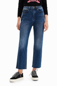 Desigual/デシグアル Desigual クロップド ストレートジーンズ/504763544