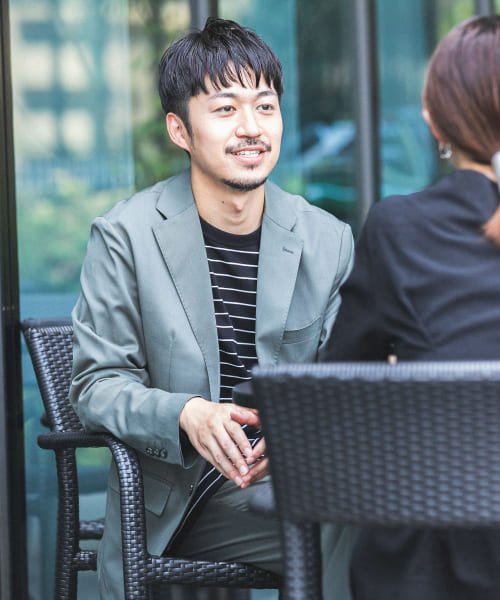 セール】SOLOTEX ウォッシャブルウールジャケット(504886524) アーバンリサーチ(URBAN RESEARCH) d fashion 3点セット ウールジャケット ワイドパンツ メリノウールカットソー