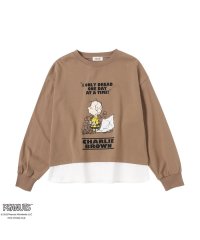 MAC HOUSE(kid's)/PEANUTS SNOOPY フェイクレイヤードロングスリーブTシャツ 335159202－A/504887120