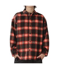 MAC HOUSE(men)/MOSSIMO モッシモ シャギーチェックシャツ 2470－4101/504886852