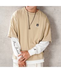 MAC HOUSE(men)/KANGOL カンゴール フェイクレイヤードロングスリーブTシャツ KPMC－10282－EC/504886856