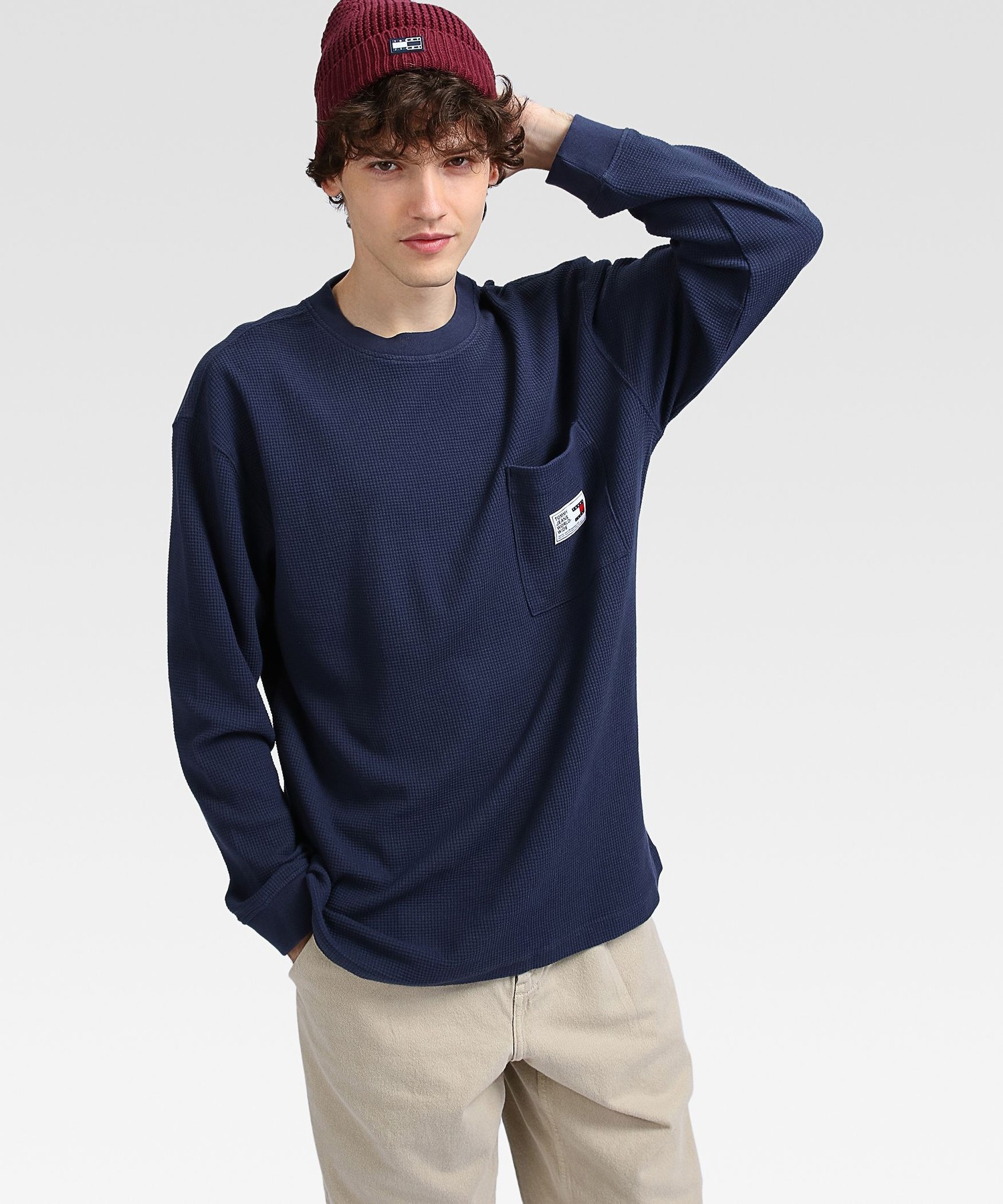  JEANS トミージーンズ ロングスリーブTシャツ 海外限定 セール 50%OFF】トミージーンズ TOMMY JEANS スケーター
