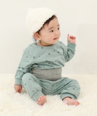 devirock/ベビー ボーイズ 長袖パジャマ 子供服 キッズ 男の子 ルームウェア 長袖ルームウェア パジャマ 綿100% 吸汗 腹巻付き/504887262