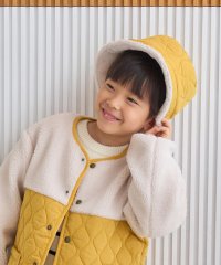 ROPE' PICNIC　KIDS/【KIDS】ボア×中わたキルティング切り替えハット/504891284