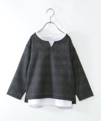 ikka kids/【2点セット】グレンチェックシャツTアンサンブル（120〜160cm）/504764351