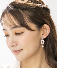 form forma/フォルムフォルマ form forma ビジュー×ドロップ型パールイヤリング/504881567