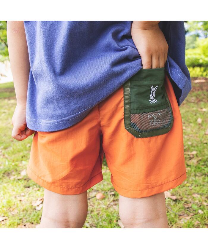 DODコラボ刺繍ポケットハーフパンツ(コドモ) 4分丈(504661563