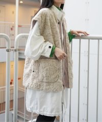 VENCE　EXCHANGE/ボアベスト付き4WAYモッズコート/504833604