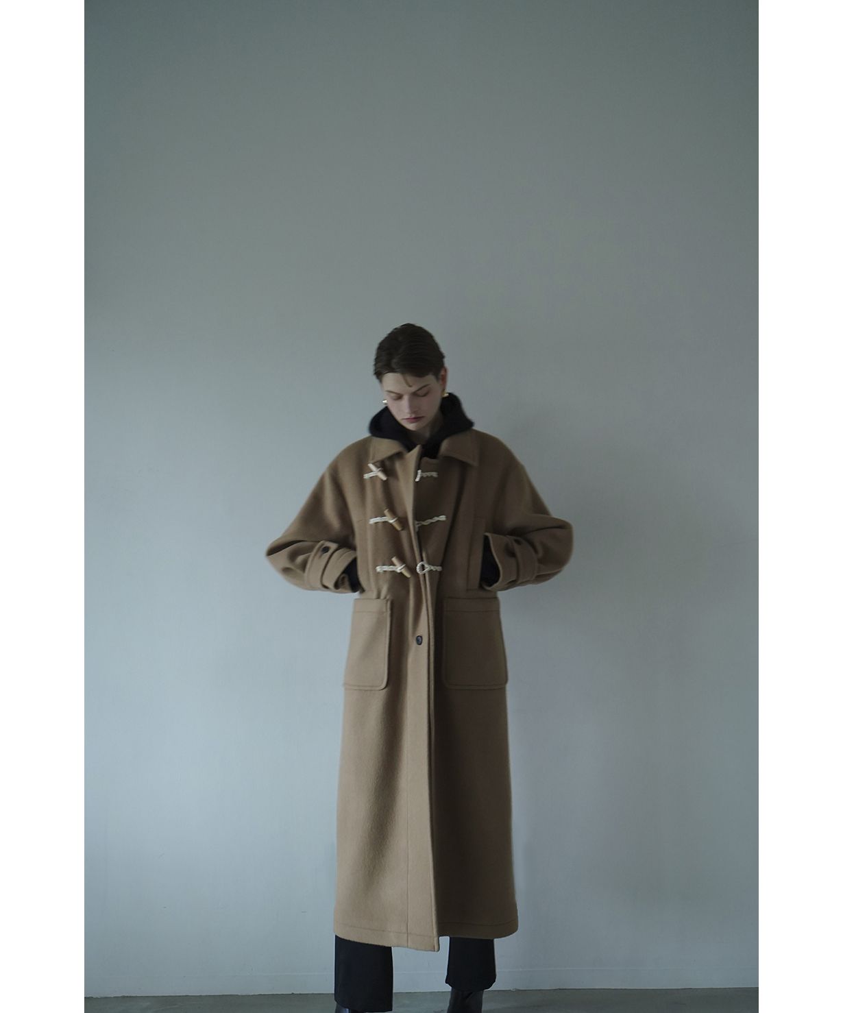 CLANE】OVER MAXI DUFFLE COAT-