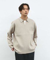 ABAHOUSE/【ナチュラルストレッチ】スキッパー ニットポロシャツ/504892853