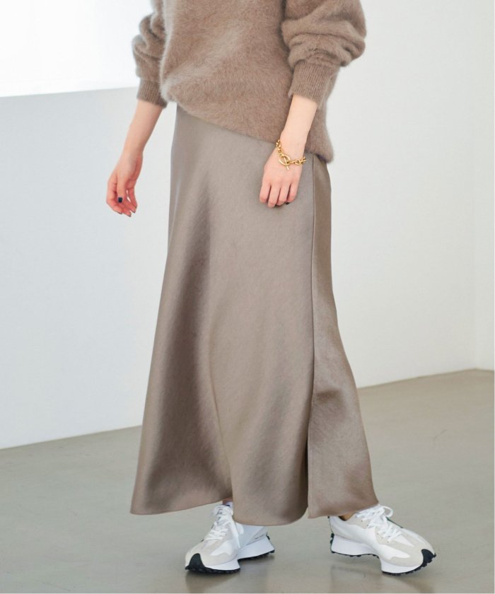 ダブルサテンスカート(504897470) | イエナ(IENA) - d fashion