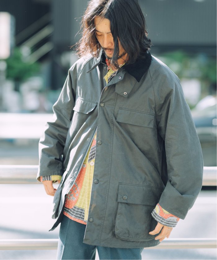 BARBOUR&times;JS/バブアー】別注 OS OLD BEDALE/ビデイル ロング(504897596 