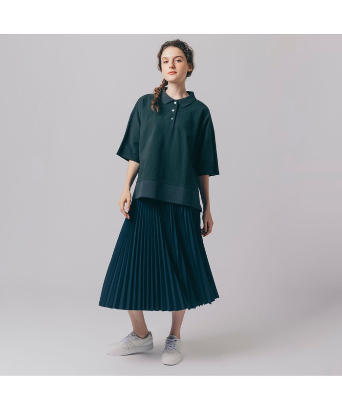 クーポン】ラコステ LACOSTE ヘビーウェイトピケポロシャツ