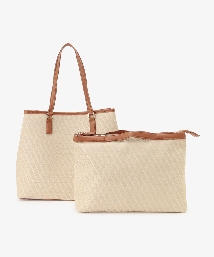 セール 10%OFF】モノグラムポーチ付きトートバッグ(504857557 セール 10%OFF】モノグラムポーチ付きトートバッグ(504857557