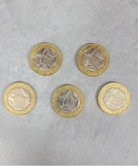 ar/mg/エーアールエムジー ar/mg 【Ky】【KY002】【VINTAGE 1000Lira】 イタリア バイメタルコイン 5枚set/504900681