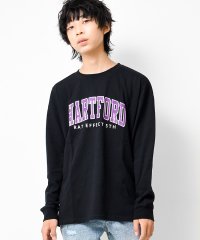 RAT EFFECT/アーチロゴプリントロングTシャツ/504902472