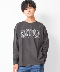 RAT EFFECT/アーチロゴプリントロングTシャツ/504902472