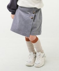 devirock/ラップスカート風 コーデュロイパンツ 子供服 キッズ 女の子 ボトムス スカート スカッツ インナーパンツ付ミニスカート 綿100%/504902848