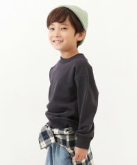 devirock/無地 スウェットトレーナー 子供服 キッズ ベビー 男の子 女の子 トップス パーカー トレーナー 吸汗 裏毛 ボックスシルエット/504902853