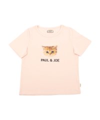 PAUL & JOE/ヌネット&ロゴプリント Tシャツ 綿・レーヨンベア天竺/504904399