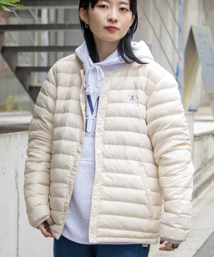 「かわいい～！」 セール 40%OFF】【GEVACO/ゲバコ】インナーダウンジャケット ジャケット・アウター