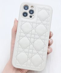 Lace Ladies/PUレザーキルティングiPhoneケーススマホケース/504902255