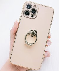 Lace Ladies/レースレディース Lace Ladies バンカーリング付 メタルフレームiPhoneケース カバー/504902259