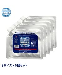 cooler shock/クーラーショック COOLER SHOCK cooler shock クーラーショック 保冷剤 Sサイズ 5個セット 長時間 ジェル アイスパック 保冷パック /504904870