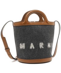 MARNI/マルニ ハンドバッグ ショルダーバッグ トロピカリア 2WAY バケットバッグ グレー ブラウン レディース MARNI SCMP0056Q4 P4915 ZO/504907765