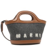 MARNI/マルニ ハンドバッグ ショルダーバッグ トロピカリア 2WAY ミニバッグ グレー ブラウン レディース MARNI BMMP0096Q1 P4915 ZO25/504907768