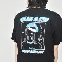 MODISH GAZE/スモーキングガール FEELING 半袖Tシャツ/504910152