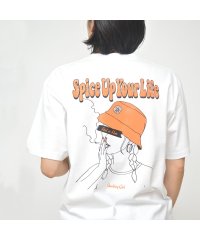 MODISH GAZE/スモーキングガール SPICE UP 半袖Tシャツ/504910153