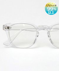 AMS SELECT/エーエムエスセレクト A.M.S.select 99％UVカット セルフレーム ウェリントン / サングラス / 伊達メガネ / クリアフレー/503385950