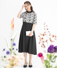 form forma/オーガンジー刺繍×サテン　クラシックドレス/504902483