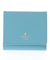 LANVIN en Bleu(BAG)/ランバン オン ブルー LANVIN en Bleu リュクサンブールカラー 内BOX二つ折り財布/504906987