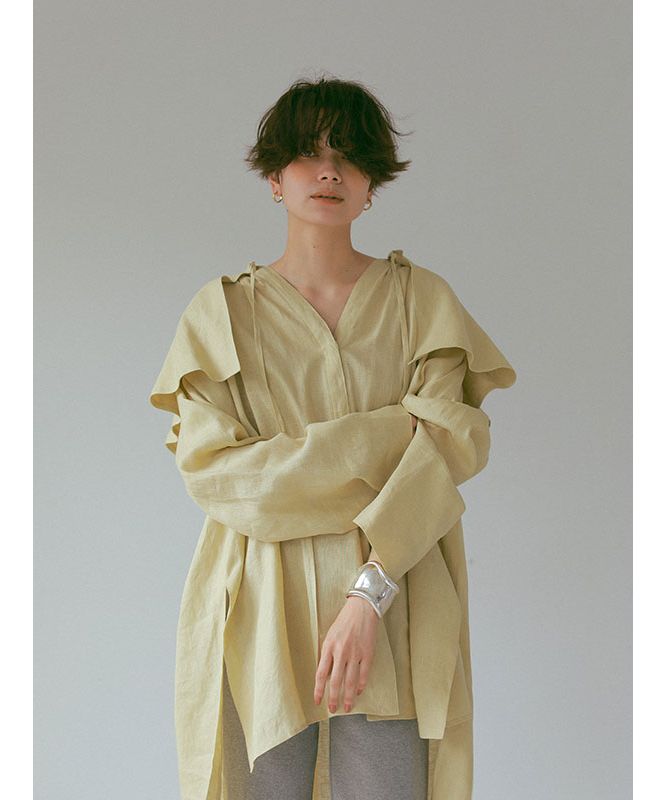 セール 40%OFF】リネンワイドカラーシャツ(504908197) | エトレ