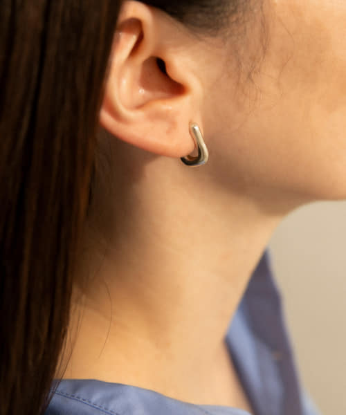 SMELLY so' square hoop earring(504914933) | スメリー(SMELLY) - d fashion