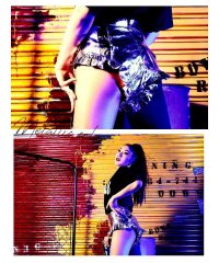 bombshell/ボムシェル bombshell インナーパンツ・ショートパンツ メタリック ボトムス ハイカット インナーパンツ ファスナー ショートパンツ ダンス衣装 ハイウ/504915321