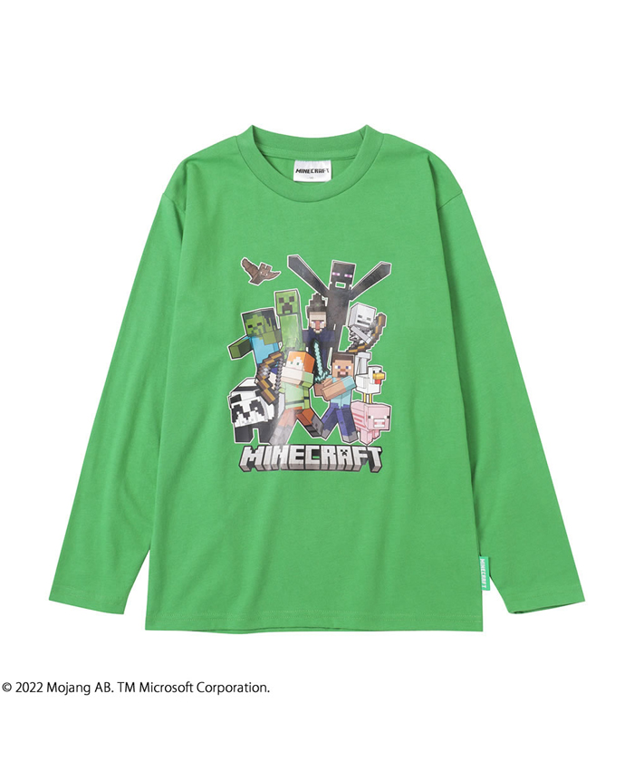 MINECRAFT 【マインクラフト】 スティーブ＆アレックスTシャツ