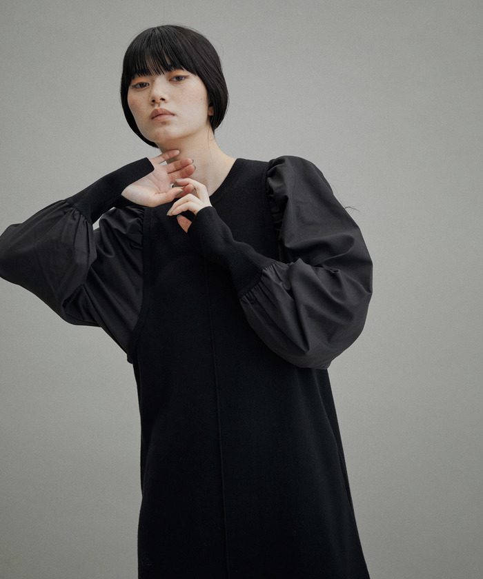 WEB限定(一部店舗展開あり)】ボリュームスリーブニット
