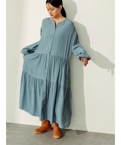 セール 50 Off ジャガードティアードワンピース アメリカンホリック American Holic D Fashion
