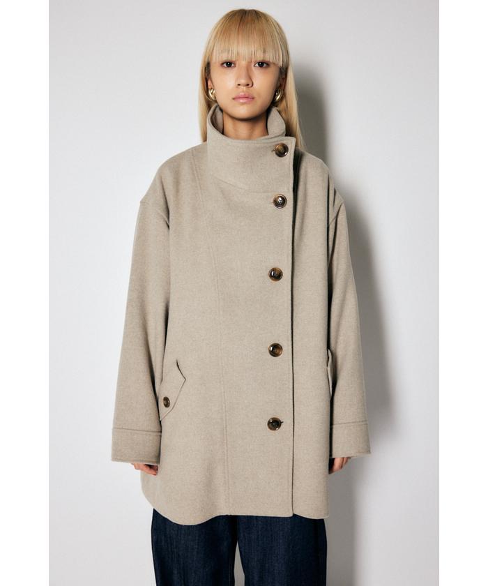 moussy　スタンドカラーミドルコート MOUSSY（マウジー）の「STAND COLLAR MIDDLE コート（その他